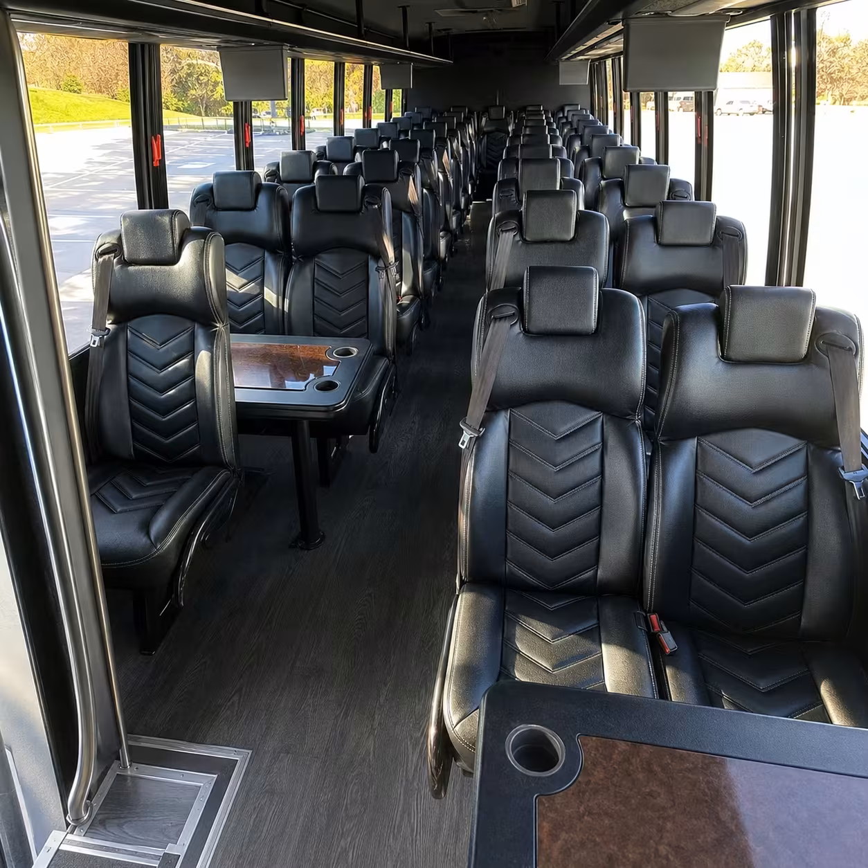 35 passenger minibus interior