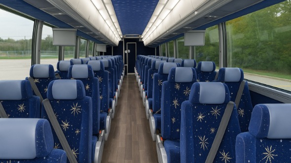 54 passenger charter bus interior conway