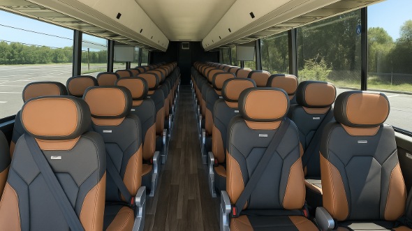 55 passenger charter bus interior jonesboro
