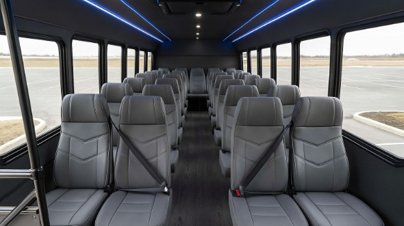 jonesboro 18 passenger minibus inside