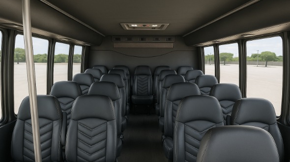 jonesboro 25 passenger minibus inside