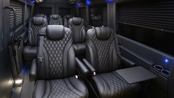 jonesboro sprinter van with driver inside